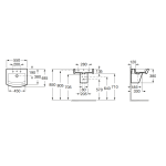 Roca A327881000 Hall 檯上面盆